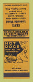Matchbook Cover - Ken's Lakeside Stand Enfield ME Hot Dogs