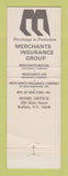 Matchbook Cover - DT Moore Sons Benton Insurance Saco ME