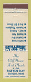 Matchbook Cover - Cliff House and Motels Ogunquit ME