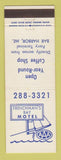 Matchbook Cover - Frenchman's Bay Motel Bar Harbor ME