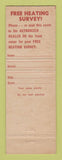 Matchbook Cover - GM Delco Heat Chase Kimball Oil Dover Foxcroft ME