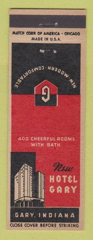 Matchbook Cover - Hotel Gary IN