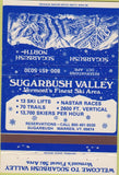 Matchbook Cover - Sugarbush Valley Ski Area Warren VT 40 Strike