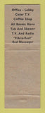 Matchbook Cover - Whitcomb's Motel Cabins Brewer ME