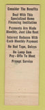 Matchbook Cover - First Federal Savings Loan Valparaiso IN