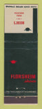 Matchbook Cover - Florsheim Shoes Beebe's Peru IN