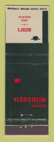 Matchbook Cover - Florsheim Shoes Beebe's Peru IN