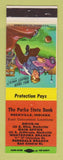 Matchbook Cover - Parke State Bank Rockville IN