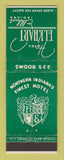 Matchbook Cover - Hotel Elkhart IN