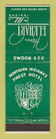 Matchbook Cover - Hotel Elkhart IN