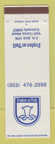 Matchbook Cover - Enzian at Vail Colorado