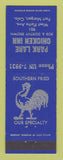 Matchbook Cover - Park Lane Chicken Inn Fort Morgan Colorado