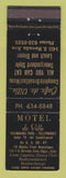 Matchbook Cover - Motel De Ville Colorado Springs