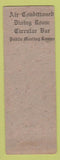 Matchbook Cover - Hotel Bolton Harrisburg PA