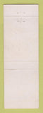 Matchbook Cover - Western Reserve Loans Elyria OH