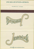 Matchbook Cover - Jeremiah's Restaurant Colton CA 40 Strike