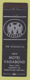 Matchbook Cover - Motel Vagabond Wheatland IN