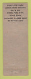 Matchbook Cover - Tekon Grill Tekonsha MI