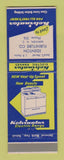Matchbook Cover - Kelvinator Stove Oven Edenton NC Furniture