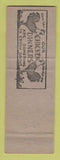 Matchbook Cover - Twin Gables Restaurant Davison MI