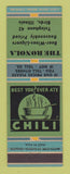 Matchbook Cover - The Ronola Birds IL Chili