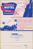 Matchbook Cover - Ixora Motel Homestead FL 40 Strike