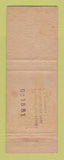 Matchbook Cover - Hotel Niagara Falls NY STAINED
