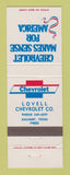 Matchbook Cover - Chevrolet Lovell Dalhart TX