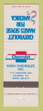 Matchbook Cover - Chevrolet Horn Columbia PA