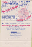 Matchbook Cover - Burt Mannis Universal Match Cleveland OH 40 Strike