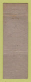 Matchbook Cover - Prather Cafe Battle Creek MI WORN
