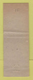 Matchbook Cover - Dugan Auto Seat Covers Battle Creek MI Bulldog WEAR