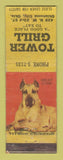 Matchbook Cover - Tower Grill Oklahoma City OK Great Dane WEAR