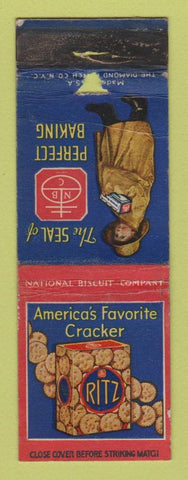 Matchbook Cover - Ritz Crackers POOR PAPER LOSS