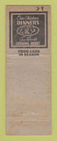 Matchbook Cover - Hi Lo Restaurant  WEAR