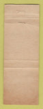 Matchbook Cover - Minnetonka Resort Copper Harbor MI WORN