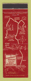 Matchbook Cover - Utah Parks Cedar City UT Union Pacific Railroad