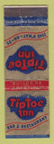 Matchbook Cover - Tip Toe Inn New York City WORN