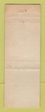 Matchbook Cover - Cozy Villa Motel Bluffton IN WEAR