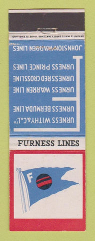 Matchbook Cover - Furness Lines Freight? Bryant and May UK