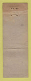 Matchbook Cover - Wolfe's Cafe Jackson MI WORN Full Length