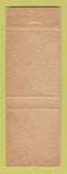 Matchbook Cover - Clare's Restaurant Brunswick ME girlie