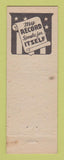 Matchbook Cover - John L Hoch City Treasurer Election Reading? PA?