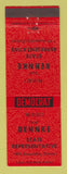 Matchbook Cover - Bob Behnke State Rep Election Wisconsin WI