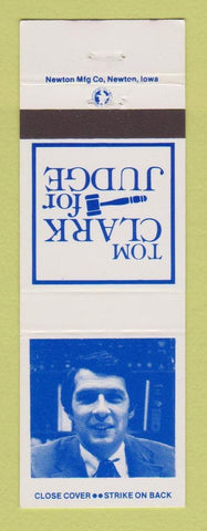 Matchbook Cover - Tom Clark for Judge Election