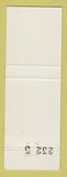 Matchbook Cover - Thomas Porter 5th District Magistrate Election
