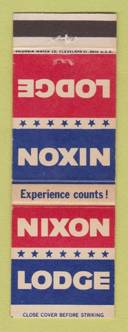 Matchbook Cover - Richard Nixon for President Lodge