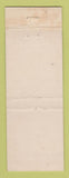 Matchbook Cover - Marie Hanlon City Treasurer Election