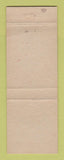 Matchbook Cover - AF Zarilla General Assembly Election New Castle PA