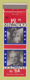 Matchbook Cover - Barry Goldwater for President 1964